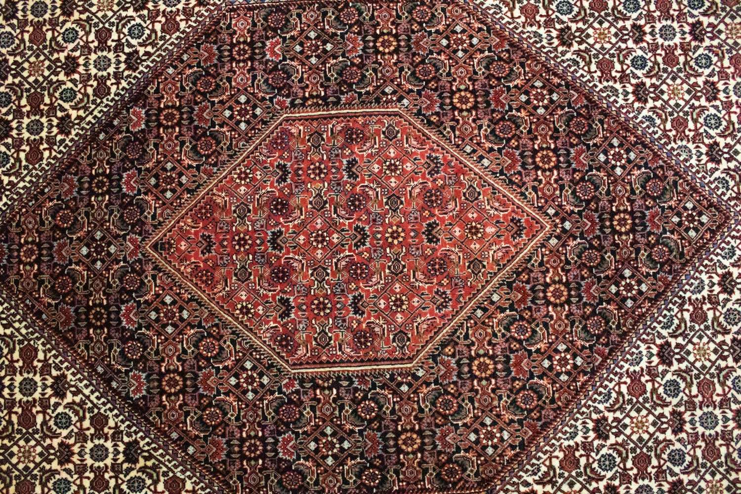 Tapis persan - Bidjar - 293 x 205 cm - bleu