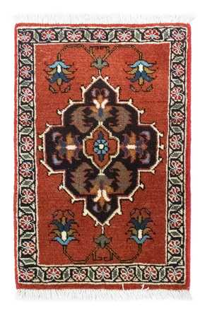 Tapis persan - Nomadic carré  - 54 x 40 cm - orange