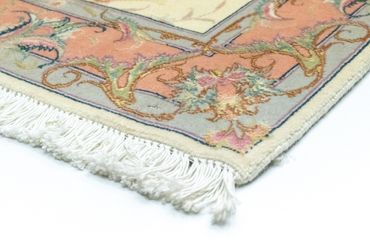 Løper Persisk teppe - Tabriz - 294 x 83 cm - beige