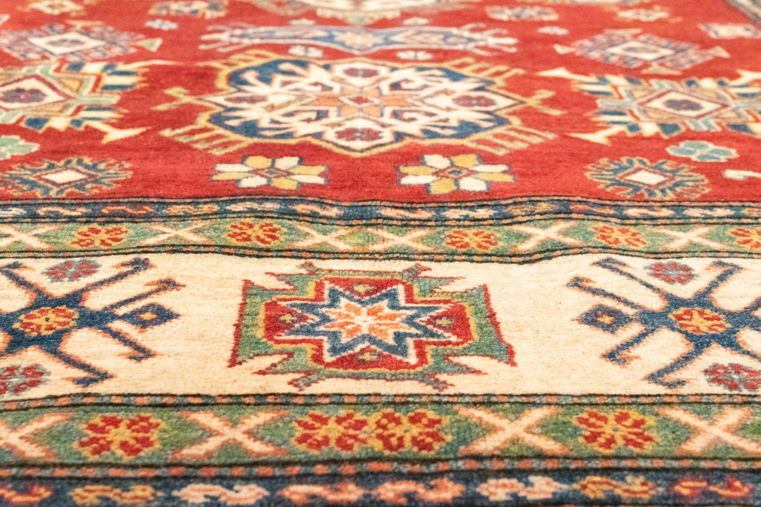 Ziegler Carpet - Kazak - 253 x 188 cm - orange