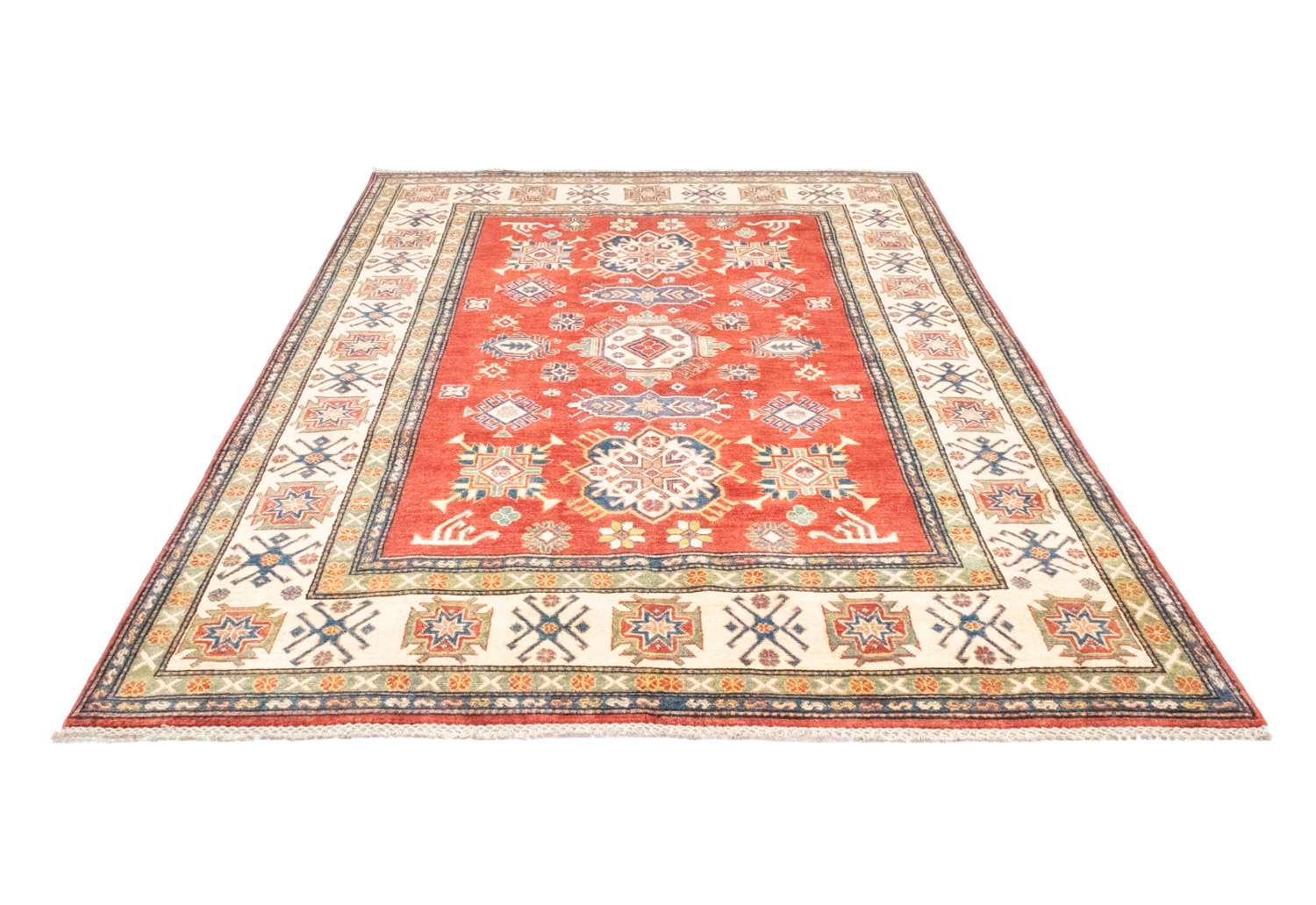 Tapis Ziegler - Kazak - 253 x 188 cm - orange