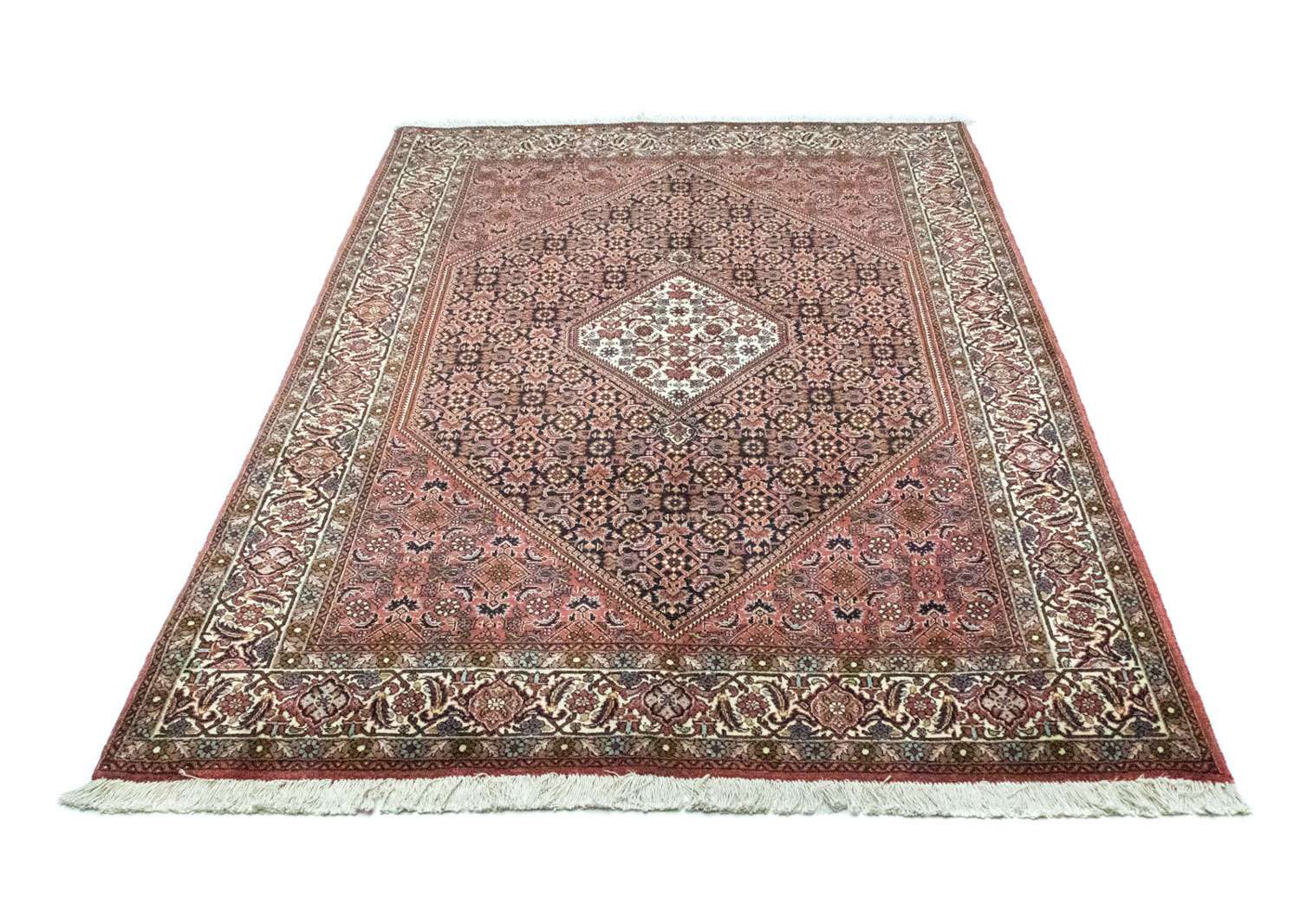 Perzisch tapijt - Bijar - 226 x 142 cm - blauw