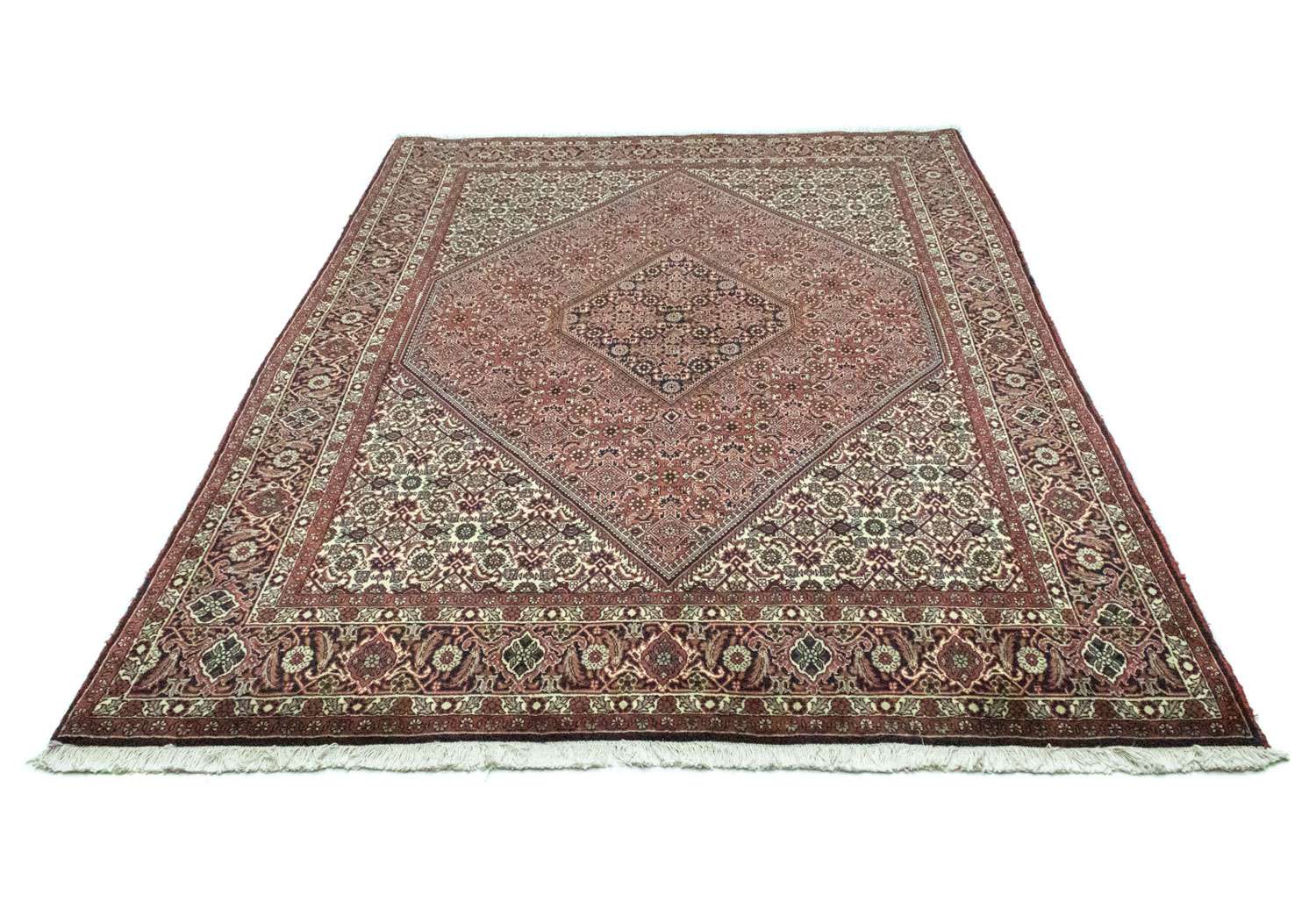 Tapis persan - Bidjar - 252 x 175 cm - bleu