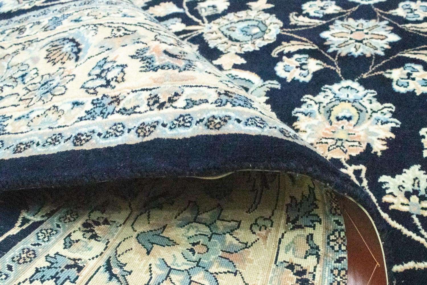 Persisk teppe - klassisk - 293 x 197 cm - blå