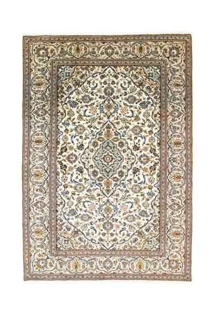 Perzisch tapijt - Keshan - 292 x 193 cm - beige