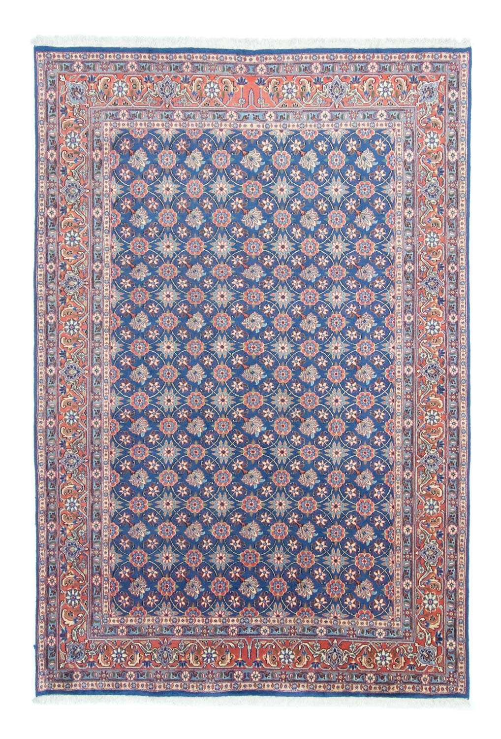 Tapis persan - Nomadic - 295 x 201 cm - bleu