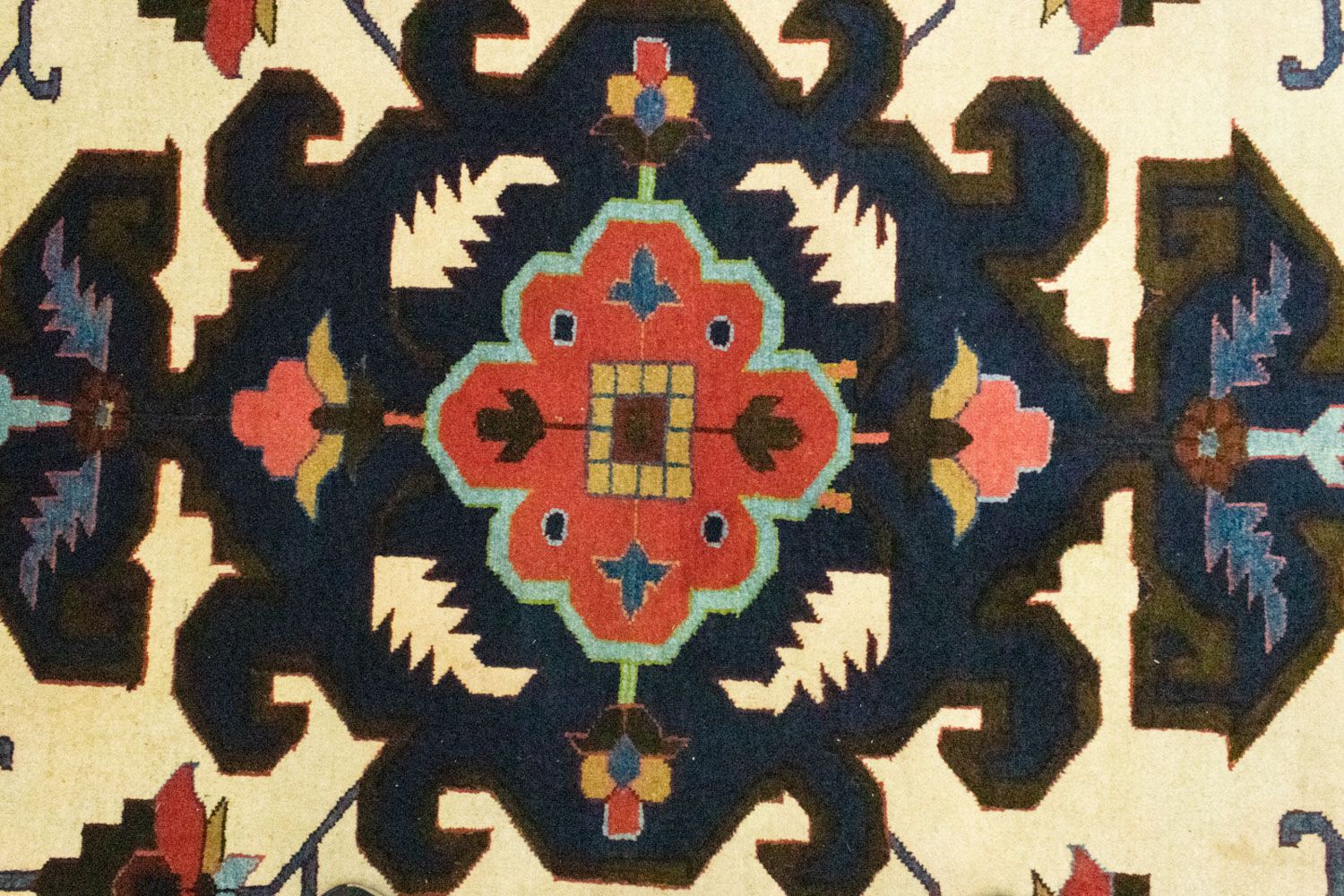 Alfombra persa - Nómada - 261 x 207 cm - beige