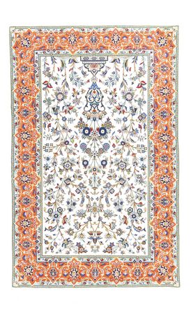 Persisk teppe - Tabriz - 215 x 141 cm - beige