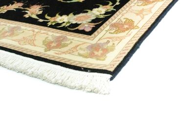 Løper Persisk teppe - Tabriz - Royal - 191 x 72 cm - svart