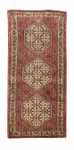 Runner Perser Rug - Bidjar - 200 x 89 cm - red