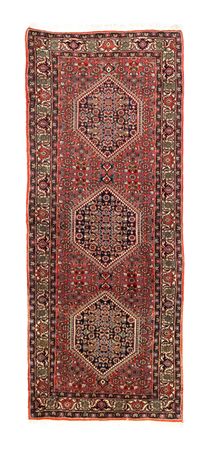 Loper Perzisch tapijt - Bijar - 187 x 75 cm - rood