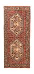 Tapis de couloir Tapis persan - Bidjar - 153 x 63 cm - rouge