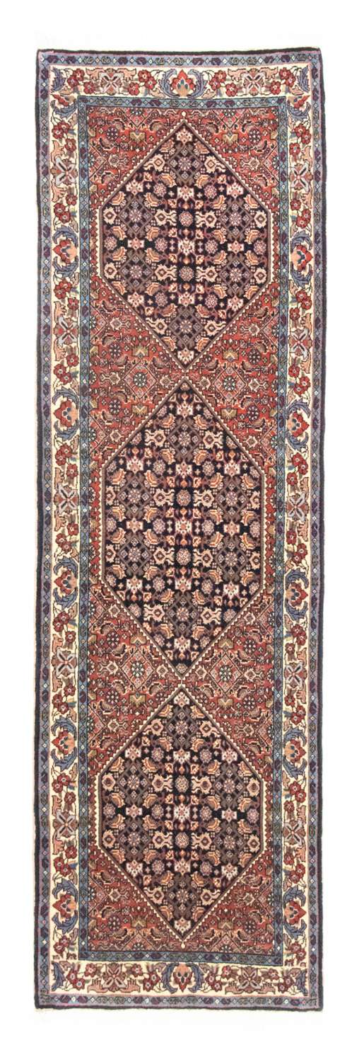 Alfombra de pasillo Alfombra persa - Bidjar - 187 x 56 cm - rojo