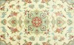 Tappeto corsia Tappeto Persero - Tabriz - Reale - 338 x 89 cm - beige