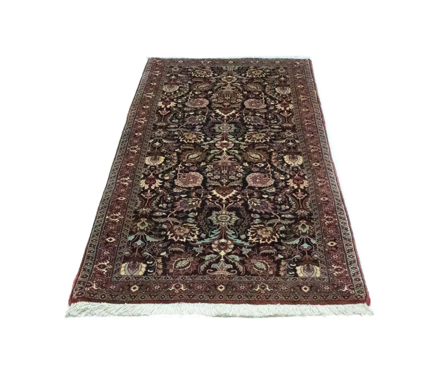 Tapis de couloir Tapis persan - Bidjar - 188 x 83 cm - colorée