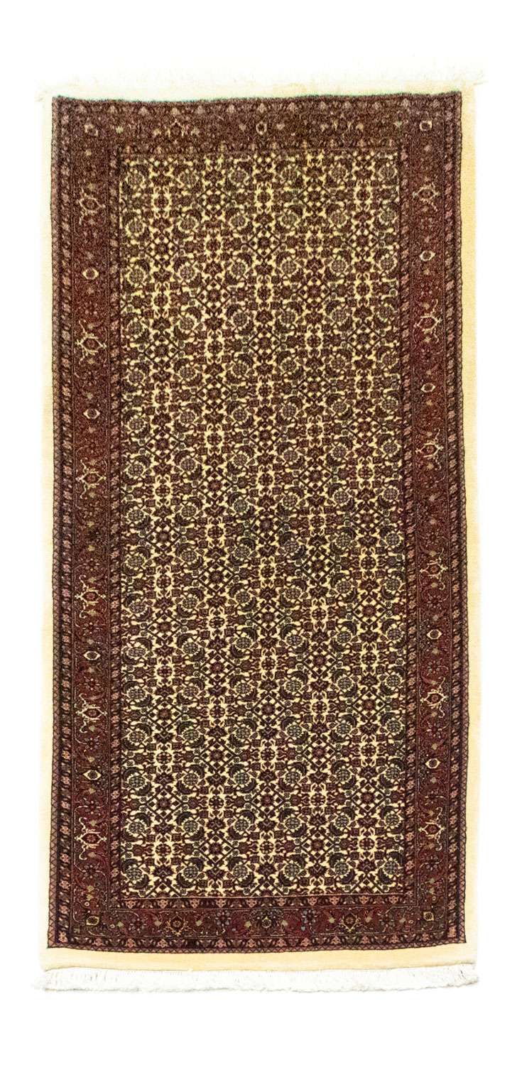 Alfombra de pasillo Alfombra persa - Bidjar - 190 x 80 cm - beige