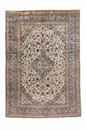 Perzisch tapijt - Keshan - 341 x 237 cm - beige