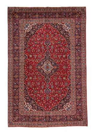 Perzisch tapijt - Keshan - 380 x 254 cm - rood