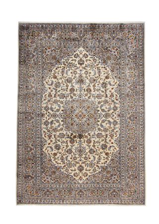 Persisk teppe - Keshan - 363 x 239 cm - beige