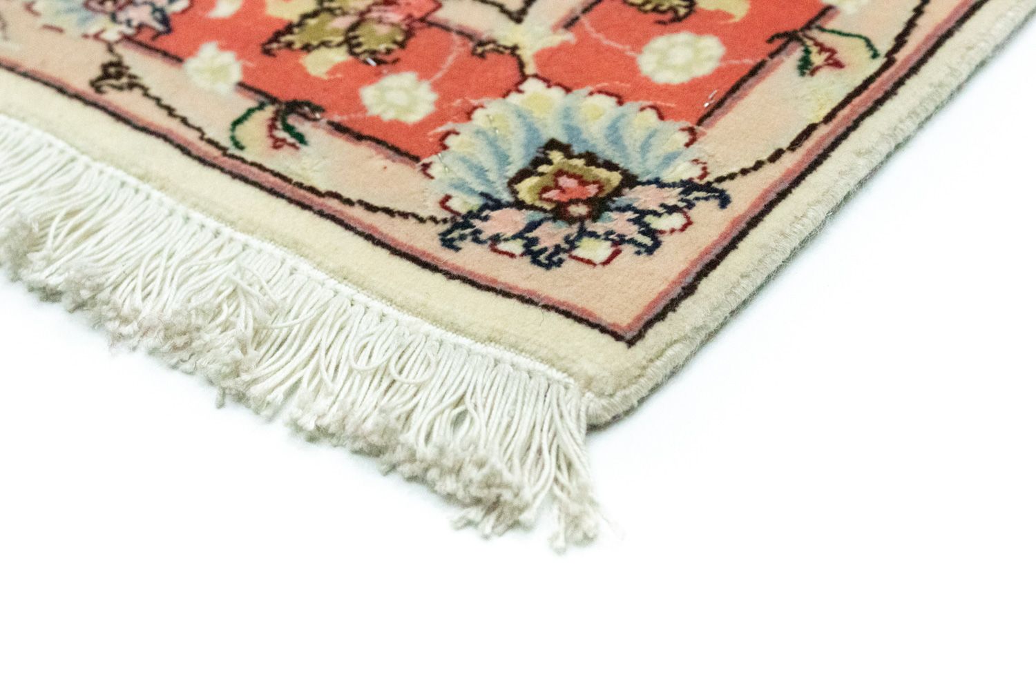 Løber Persisk tæppe - Tabriz - Royal - 210 x 80 cm - beige