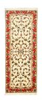 Tapis de couloir Tapis persan - Tabriz - Royal - 210 x 80 cm - beige