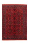 Alfombra afgana - Kunduz - 147 x 105 cm - rojo