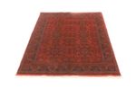 Alfombra afgana - Kunduz - 147 x 105 cm - rojo