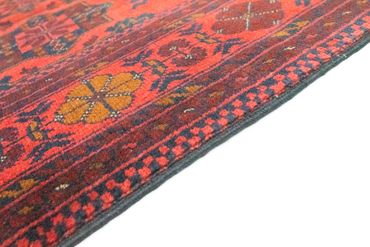 Afghaans tapijt - Kunduz - 145 x 98 cm - rood