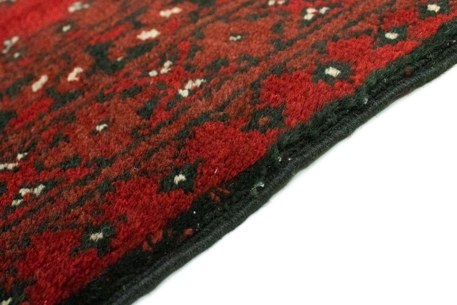 Afghansk teppe - Filpa - 192 x 101 cm - rød