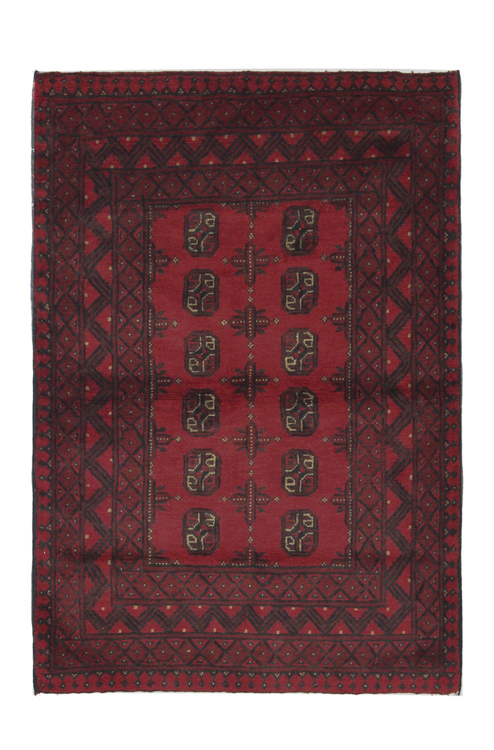 Afghaans tapijt - Filpa - 148 x 103 cm - rood