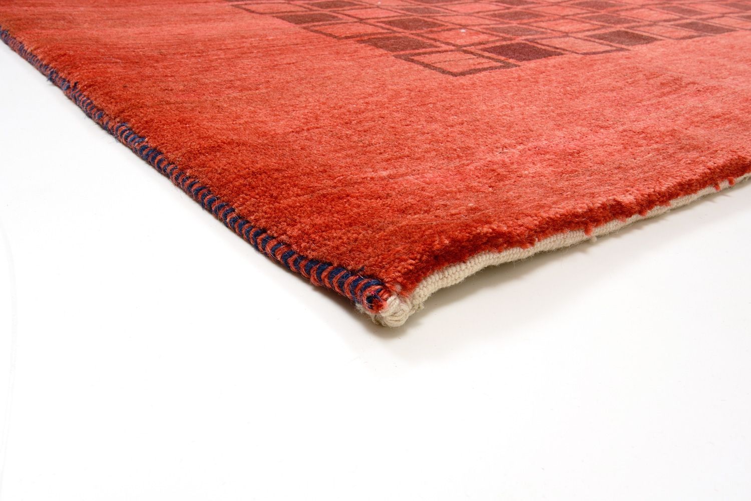 Alfombra Gabbeh - Loribaft Persa - 298 x 204 cm - rojo
