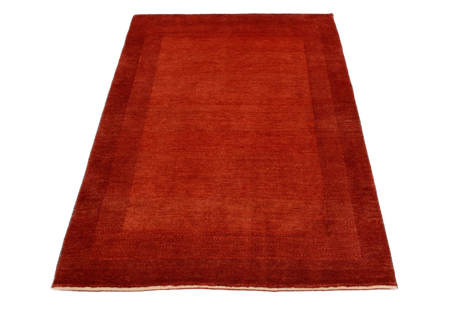 Alfombra Gabbeh - Loribaft Persa - 149 x 101 cm - rojo