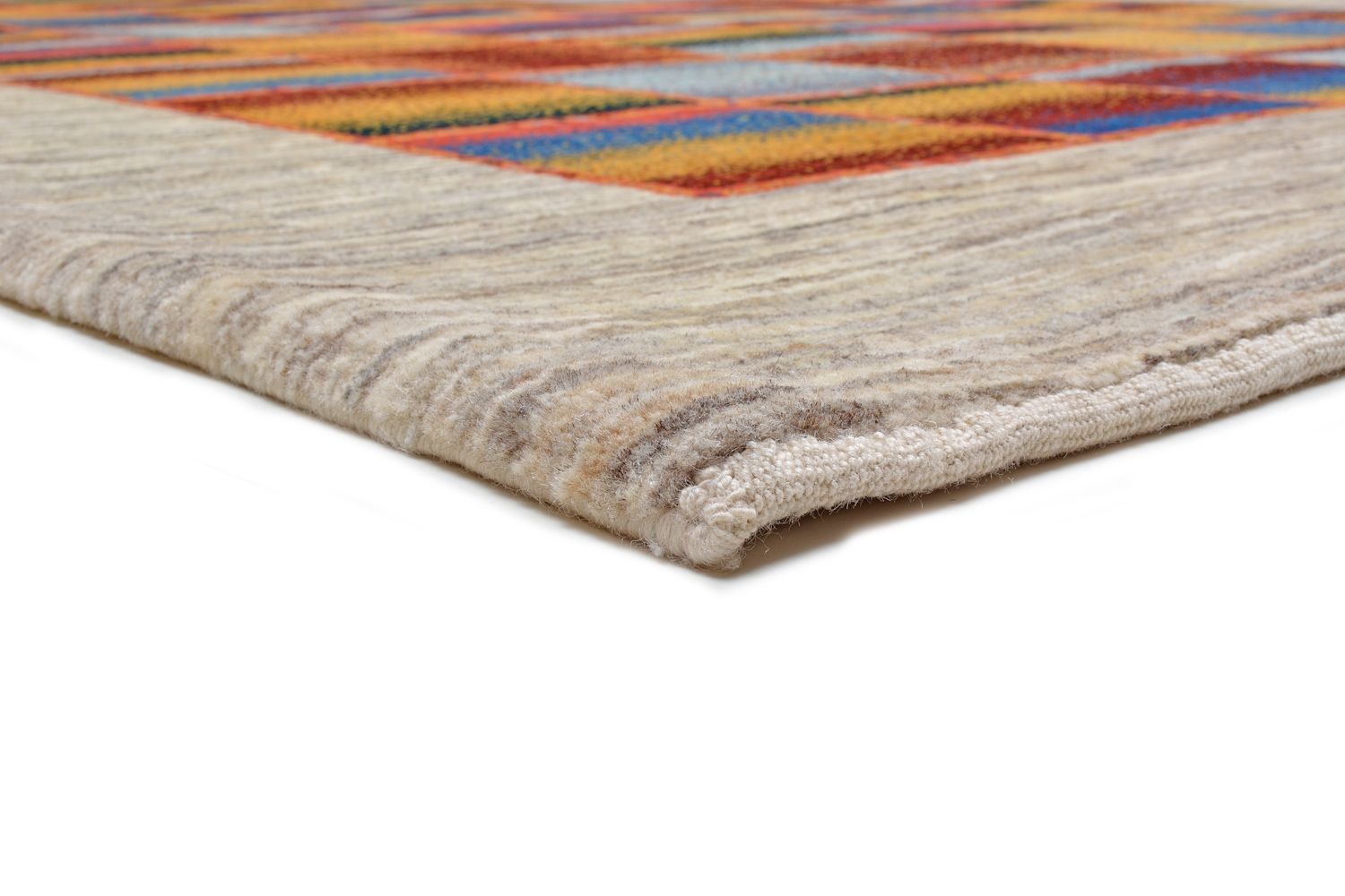 Gabbeh Koberec - Loribaft Perský - 253 x 175 cm - vícebarevné