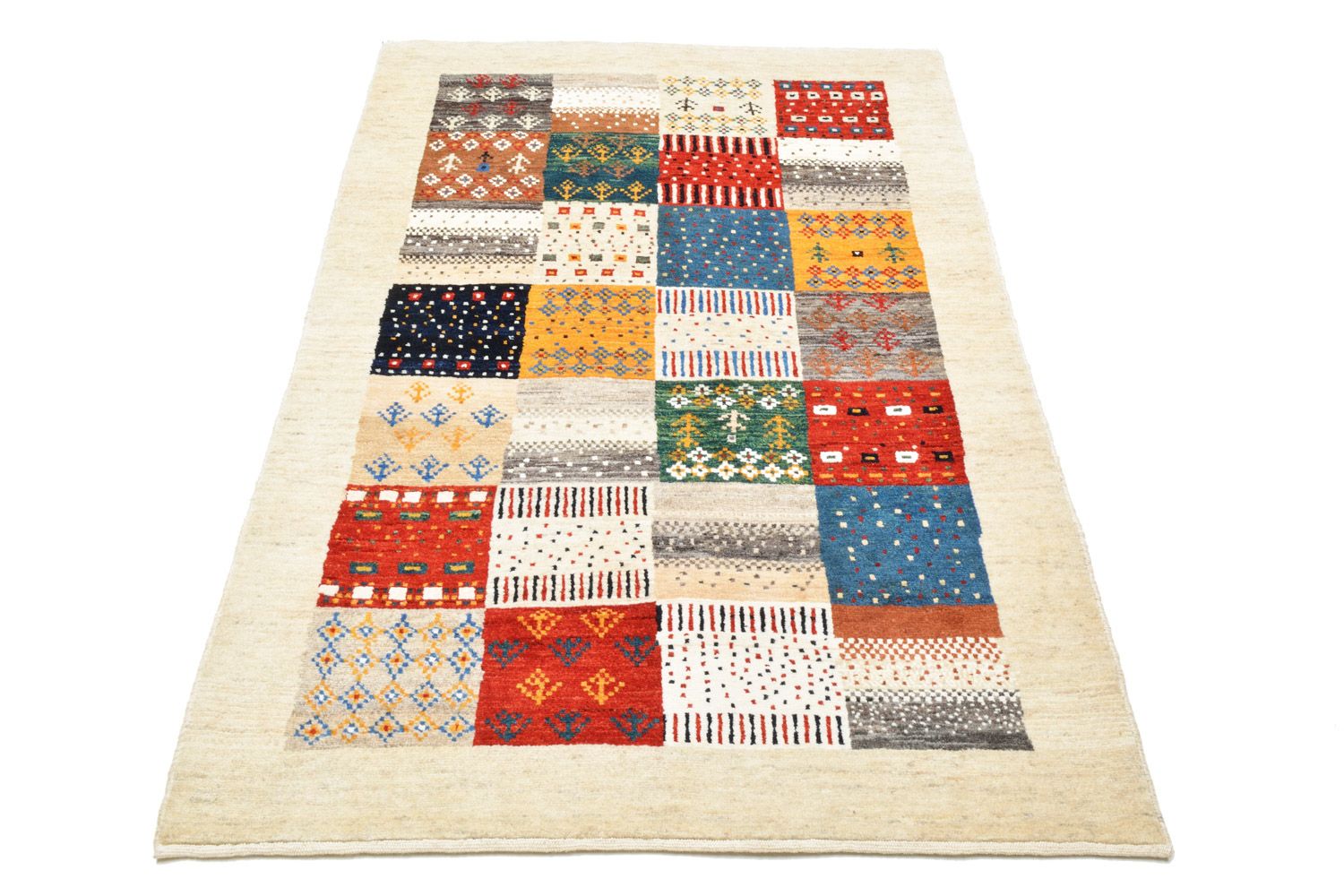 Alfombra Gabbeh - Loribaft Persa - 169 x 105 cm - multicolor