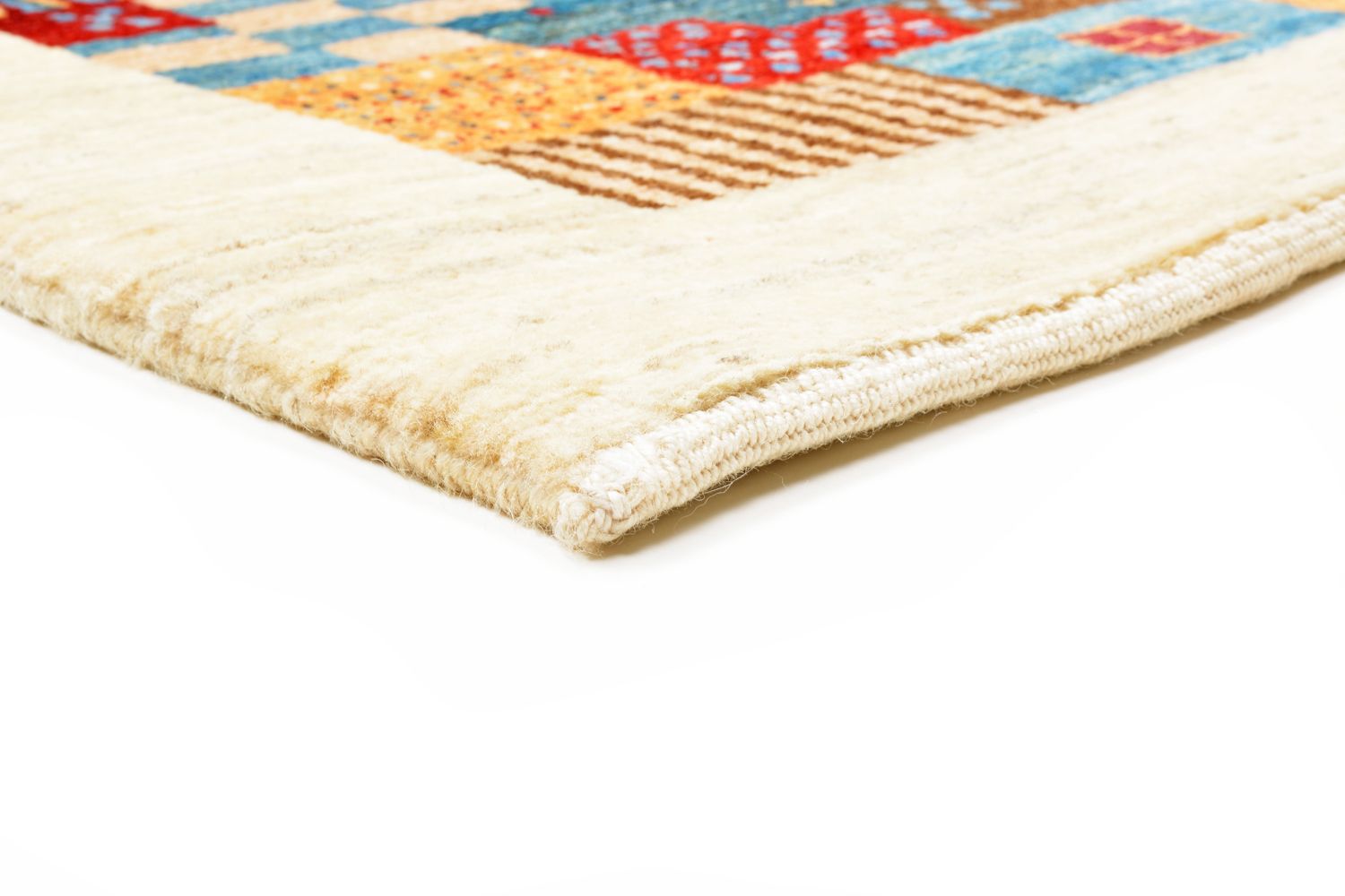 Gabbeh teppe - Loribaft persisk teppe - 147 x 107 cm - flerfarget