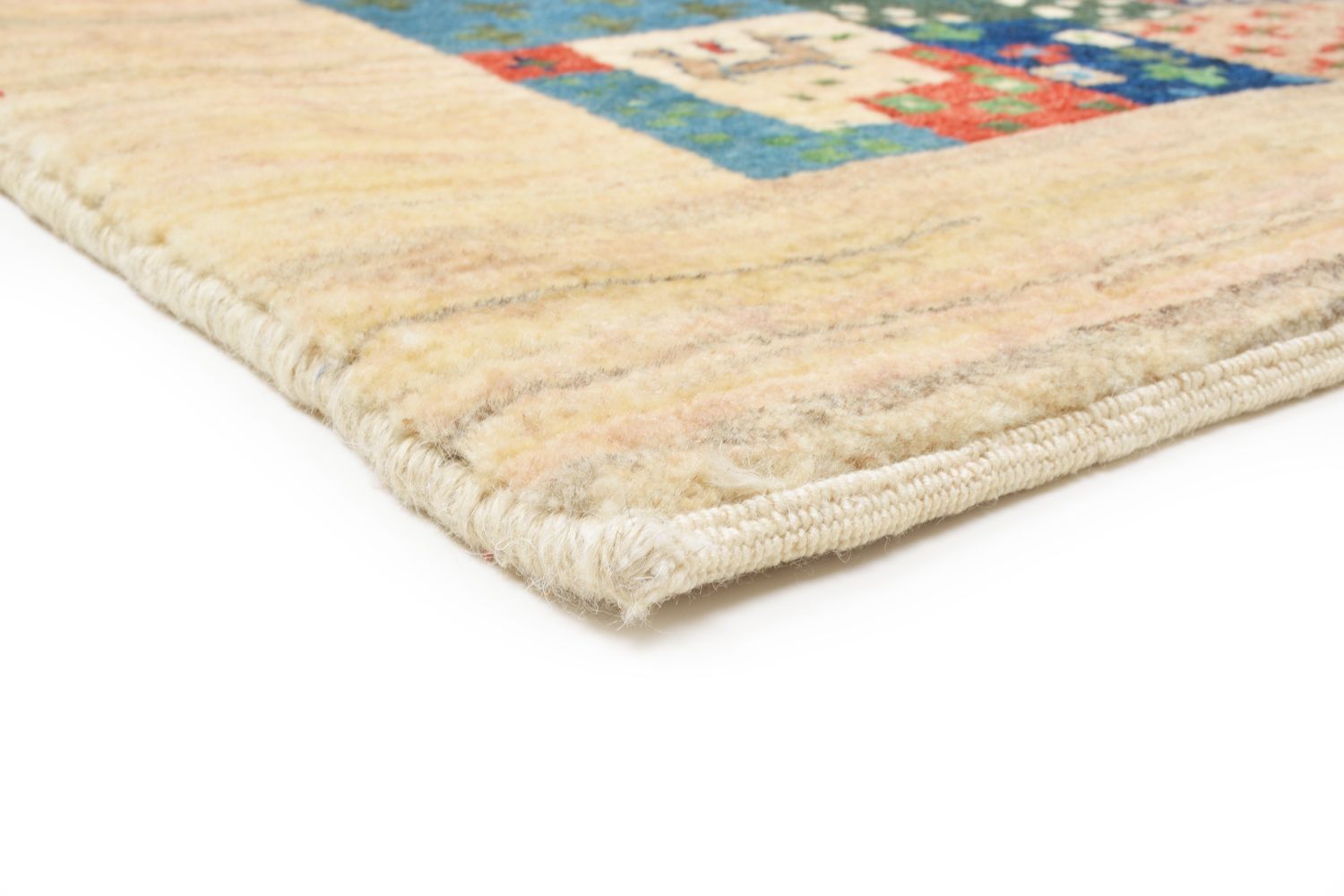 Alfombra Gabbeh - Loribaft Persa - 149 x 111 cm - multicolor