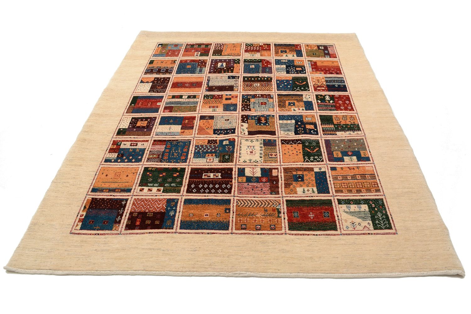 Gabbeh Koberec - Loribaft Perský - 248 x 182 cm - vícebarevné