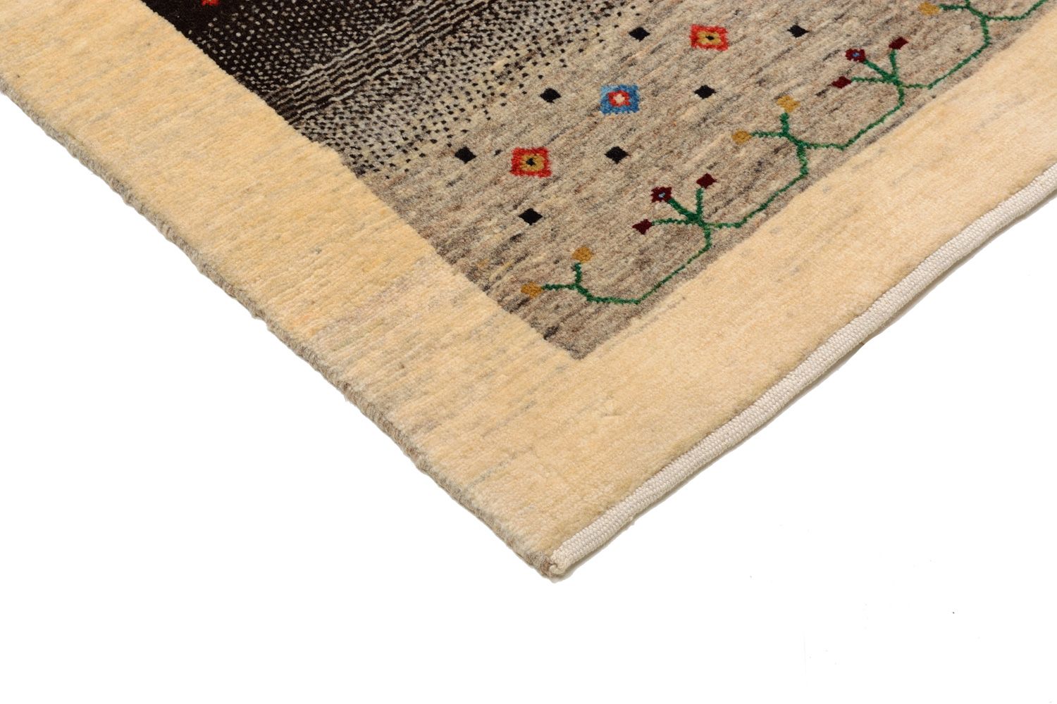 Gabbeh teppe - Loribaft persisk teppe - 214 x 126 cm - flerfarget