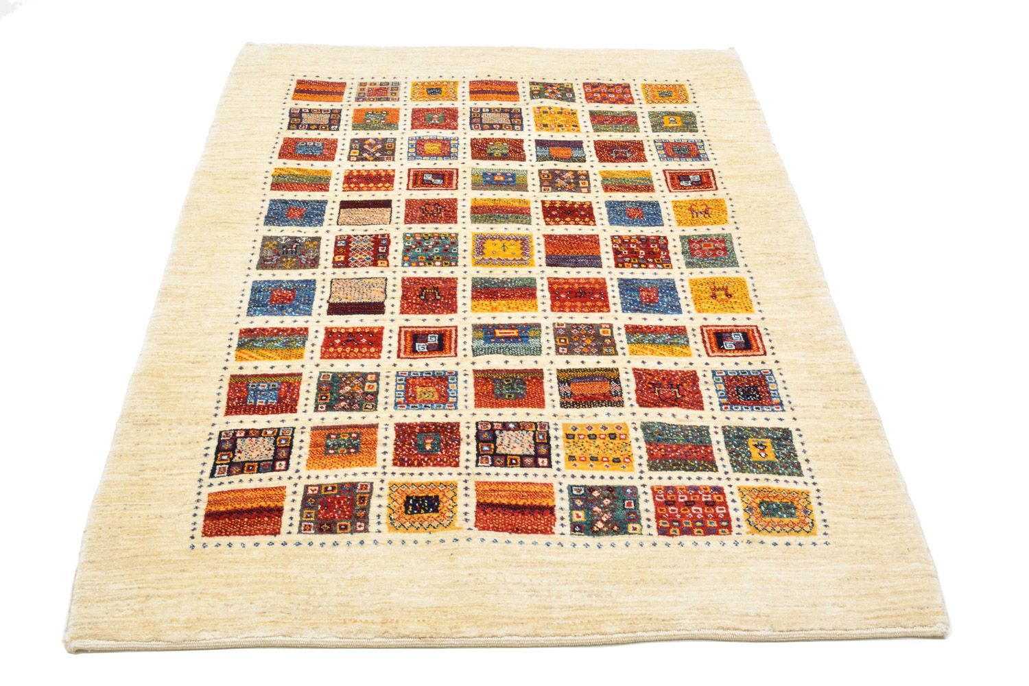 Gabbeh Koberec - Loribaft Perský - 171 x 121 cm - barevné