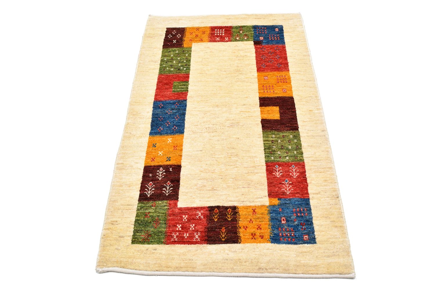 Gabbeh teppe - Loribaft persisk teppe - 153 x 85 cm - flerfarget