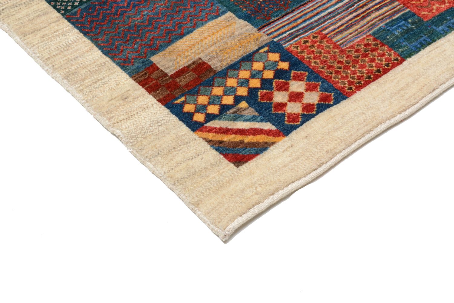 Gabbeh teppe - Loribaft persisk teppe - 155 x 102 cm - flerfarget