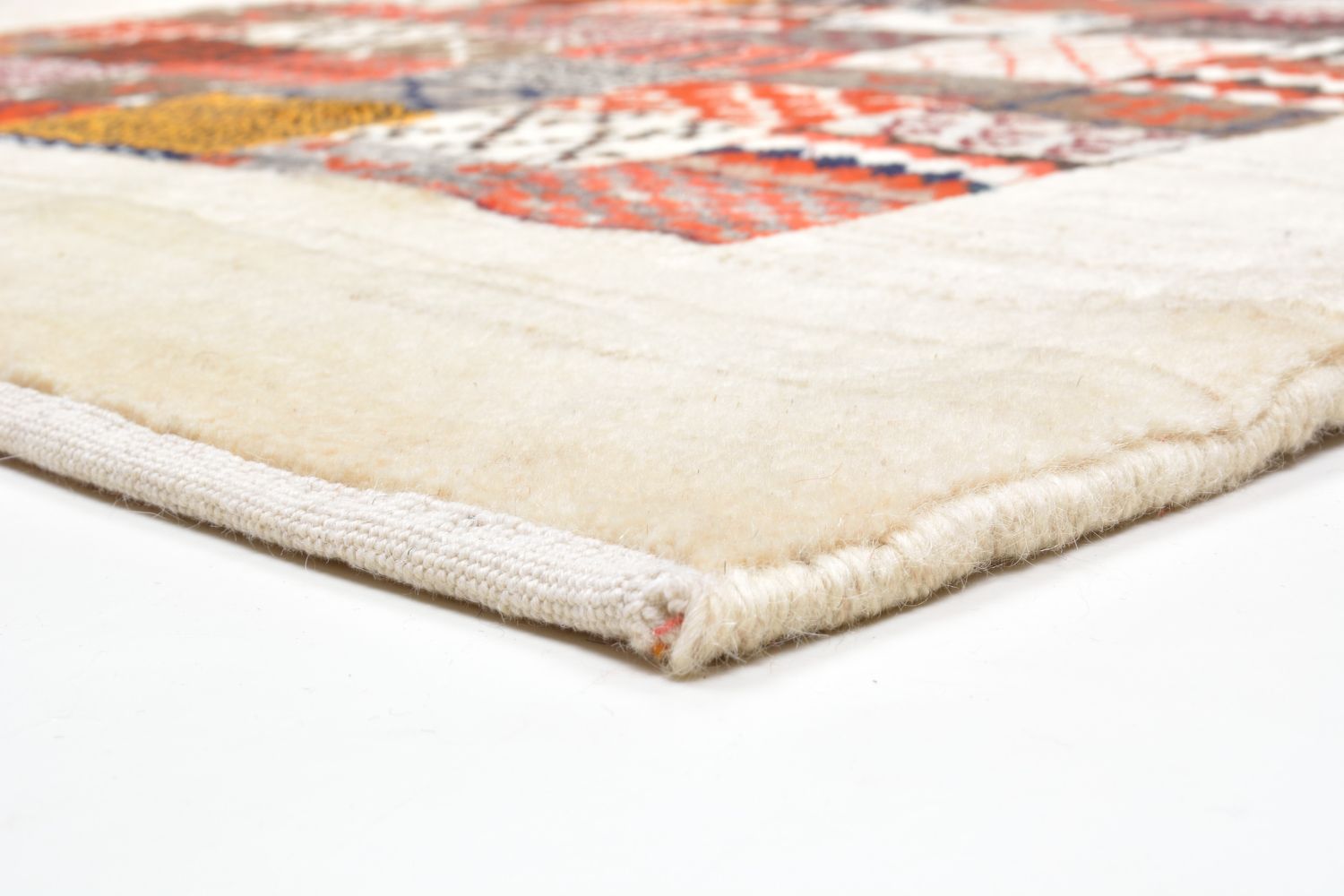 Gabbeh Koberec - Loribaft Perský - 155 x 104 cm - vícebarevné