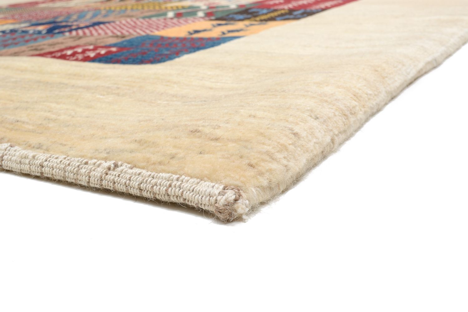Alfombra Gabbeh - Loribaft Persa - 254 x 164 cm - multicolor