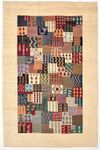 Alfombra Gabbeh - Loribaft Persa - 254 x 164 cm - multicolor