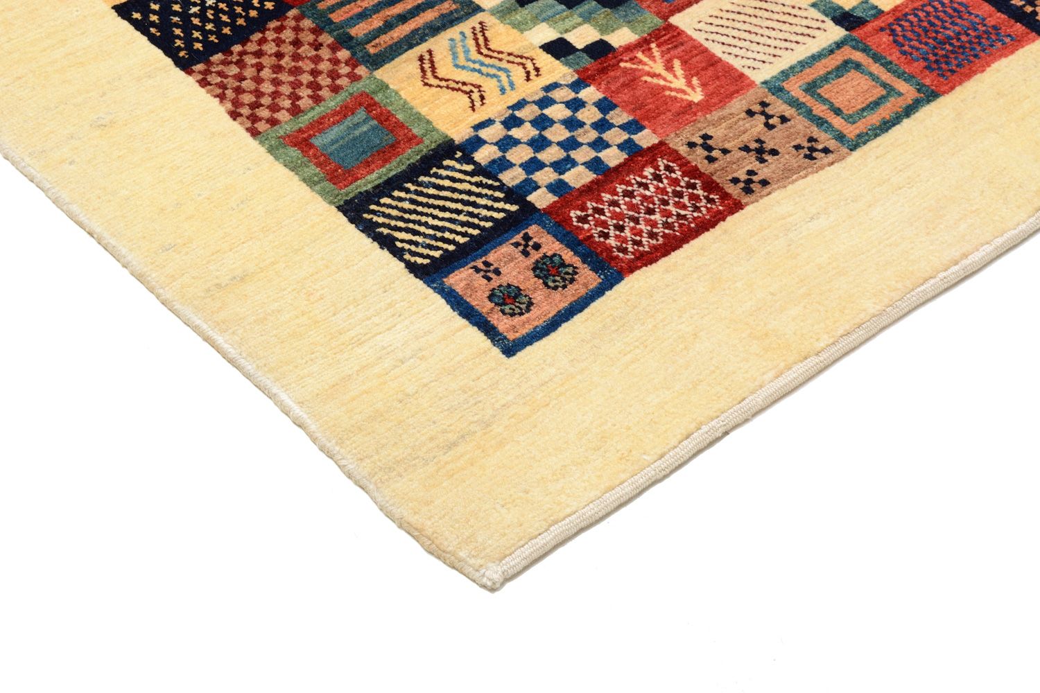 Gabbeh teppe - Loribaft persisk teppe - 179 x 126 cm - flerfarget