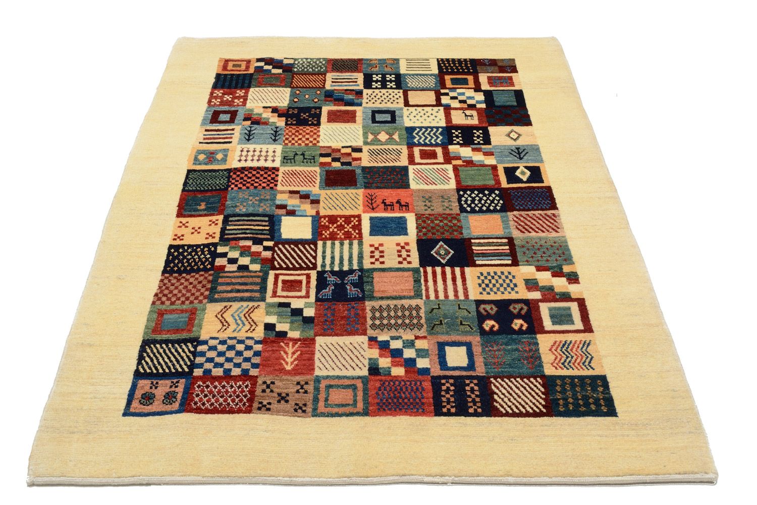 Gabbeh teppe - Loribaft persisk teppe - 179 x 126 cm - flerfarget