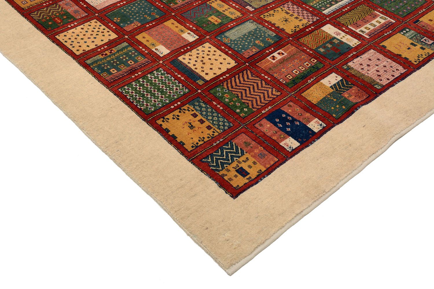 Gabbeh teppe - Loribaft persisk teppe - 250 x 172 cm - flerfarget