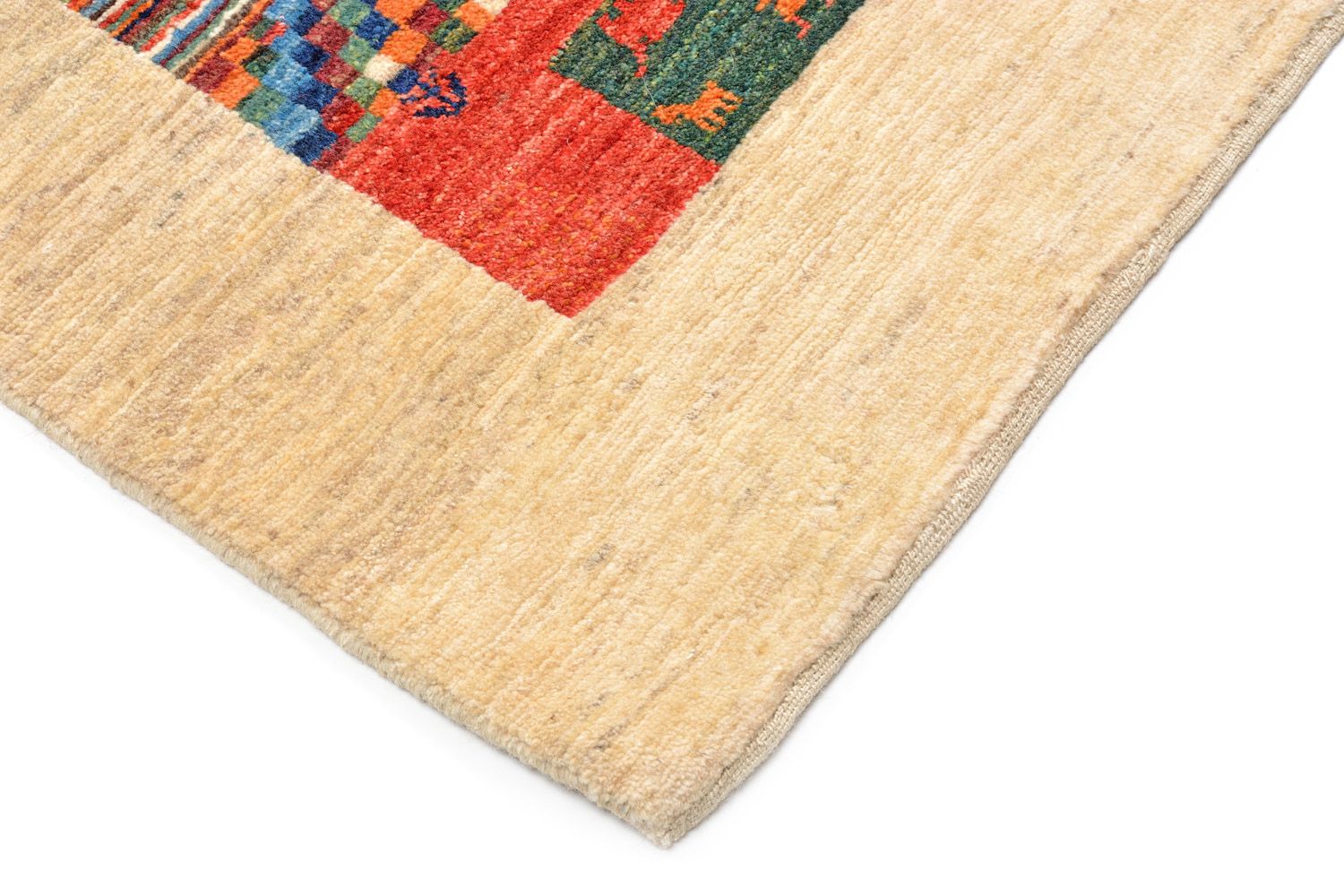 Gabbeh teppe - Loribaft persisk teppe - 249 x 178 cm - flerfarget