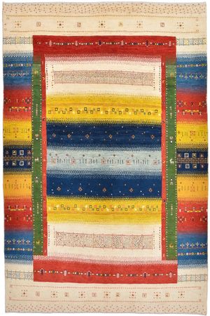 Gabbeh Rug - Loribaft Perser - 225 x 146 cm - multicolored