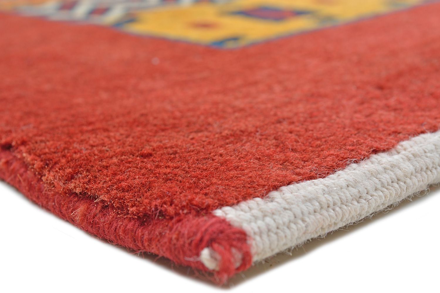 Gabbeh Koberec - Loribaft Perský - 176 x 111 cm - červená